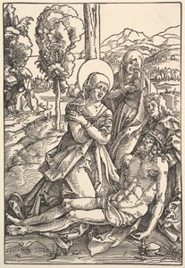 Klagesang for Kristus, 1510. av Hans Baldung
