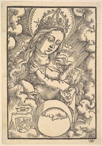 Madonna Lactans, fra Enchiridon poeticum, 1515 av Hans Baldung