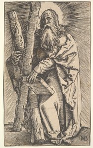 Saint Andrew, 15.-16. århundre. av Hans Baldung