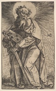 Saint Paul fra Kristus og apostlene, 1519. av Hans Baldung
