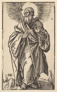 Saint Thomas fra Kristus og apostlene, 1519. av Hans Baldung