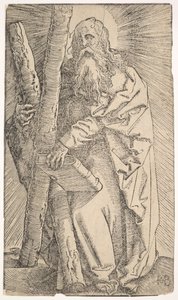St. Andreas fra Kristus og apostlene, 1519. av Hans Baldung