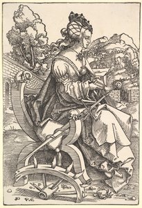 St. Catherine, ca. 1505. av Hans Baldung