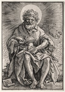 St. Johannes døperen av Hans Baldung