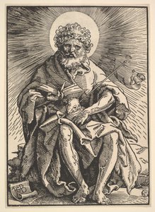 Døperen Johannes holder Lammet, ca. 1517. av Hans Baldung