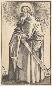 St. Simon fra Kristus og apostlene, 1519. av Hans Baldung