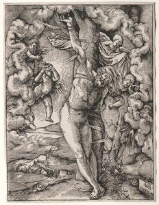 Den store St. Sebastian, 1514. av Hans Baldung