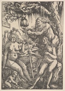 De tre skjebnene: Lachesis, Atropos og Klotho, 1513.