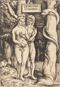 Adam og Eva, 1511 av Hans Baldung Grien