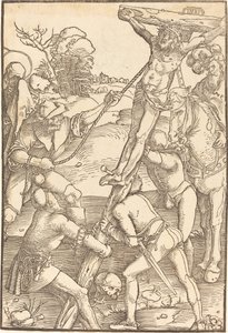 Kristus reist på korset av Hans Baldung Grien