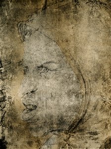Hodet til en dåre av Hans Baldung Grien