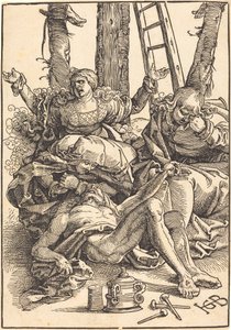 Klagesang for Kristus av Hans Baldung Grien