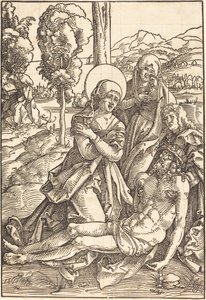 Klagesang for Kristus av Hans Baldung Grien