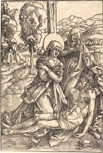 Klagesang for Kristus av Hans Baldung Grien
