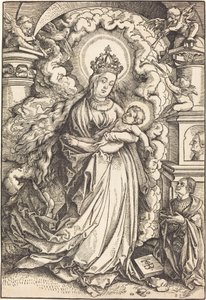 Madonna og barn av Hans Baldung Grien