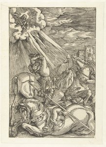 The Conversion of Paul, 1515-17 av Hans Baldung Grien