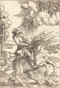 Omvendelsen til Saint Paul av Hans Baldung Grien