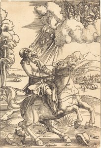 Omvendelsen til Saint Paul av Hans Baldung Grien