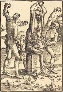 Steiningen av Saint Stephen av Hans Baldung Grien