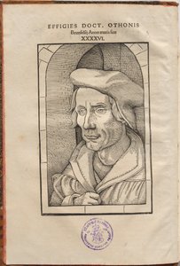Merknader av Othon Brunfelsius ... i de fire evangeliene og apostlenes gjerninger ... av Hans Baldung Grien, Otto Brunfels