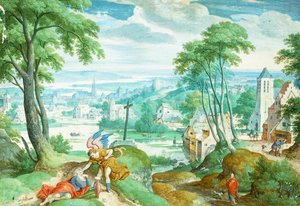 Elia og engelen, 1583