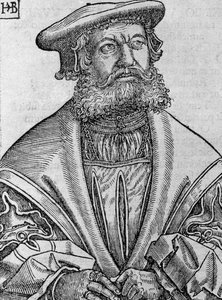 Helius Eobanus Hessus, 1534 av Hans Brosamer