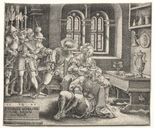 Samson og Delila, 1545.