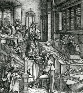 History of Music, fra romanen 'Der Weisskunig' til ros av hans keiser Maximilian I