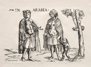 Innfødte i Arabia og India av Hans Burgkmair