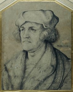 Portrett av en mann av Hans Burgkmair