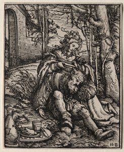 Samson og Delila av Hans Burgkmair