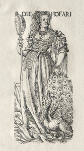 The Seven Vices: Pride, ca. 1510. av Hans Burgkmair