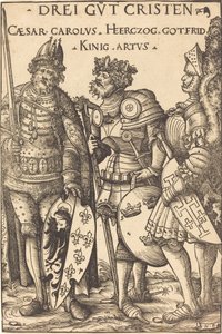 Charlemagne, Arthur og Godfrey