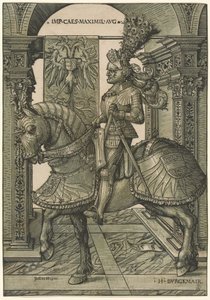 Keiser Maximilian I av Hans Burgkmair I