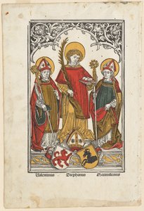 Saint Valentine, Saint Stephen og Saint Maximilian