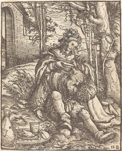 Samson og Delila av Hans Burgkmair I