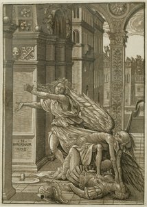 Elskere overrasket av døden av Hans Burgkmair the Elder