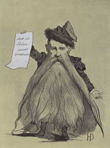 Karikatur av den polske patrioten Franciszek Smolka