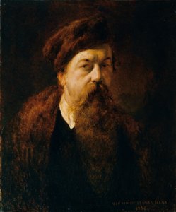 selvportrett av Hans Canon