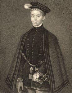 Portrett av Henry Stewart (1545-67) Lord Darnley, fra 