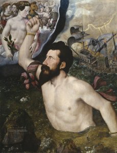 Allegorisk portrett av Sir John Luttrell, 1550 (panel)