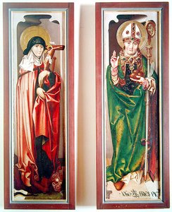 St. Margaret og St. Nicholas av Myra, ca. 1507