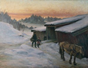 Fra Sandviken av Hans Gude