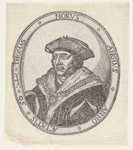 Portrett av Thomas More av Hans Holbein (II) (attributed to)