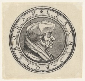 Portrett av Erasmus av Hans Holbein (II)