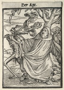 Dødedansen: Abbeden av Hans Holbein