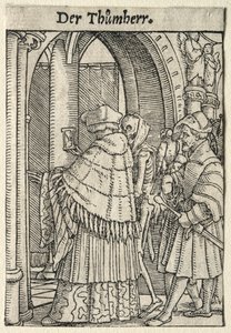 Dødsdansen: Kanonen. av Hans Holbein