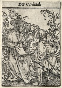 Dødedansen: Kardinal av Hans Holbein