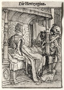 Dødedansen: Hertuginnen av Hans Holbein