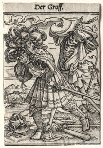 Dødedansen: Jarlen, ca. 1526. av Hans Holbein